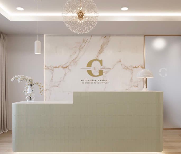 Gallagher Medical reception area